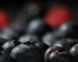 Blueberries are one example of a healthy superfood