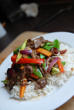 Make a stir fry to save time eating better